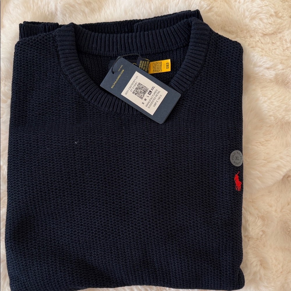 Polo Ralph Lauren Navy Blue Sweater